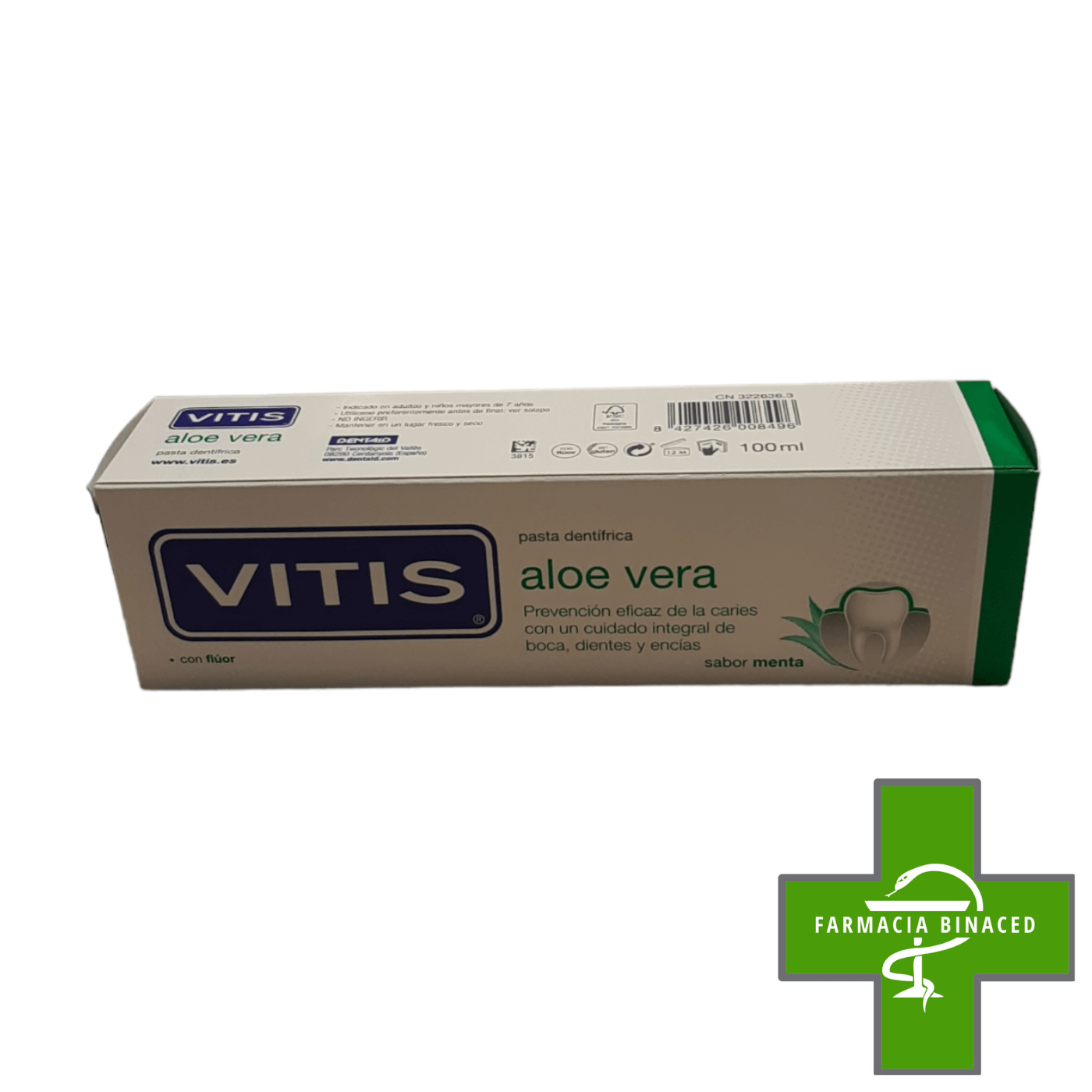 VITIS PASTA DENTIFRICA ALOE VERA 100ML
